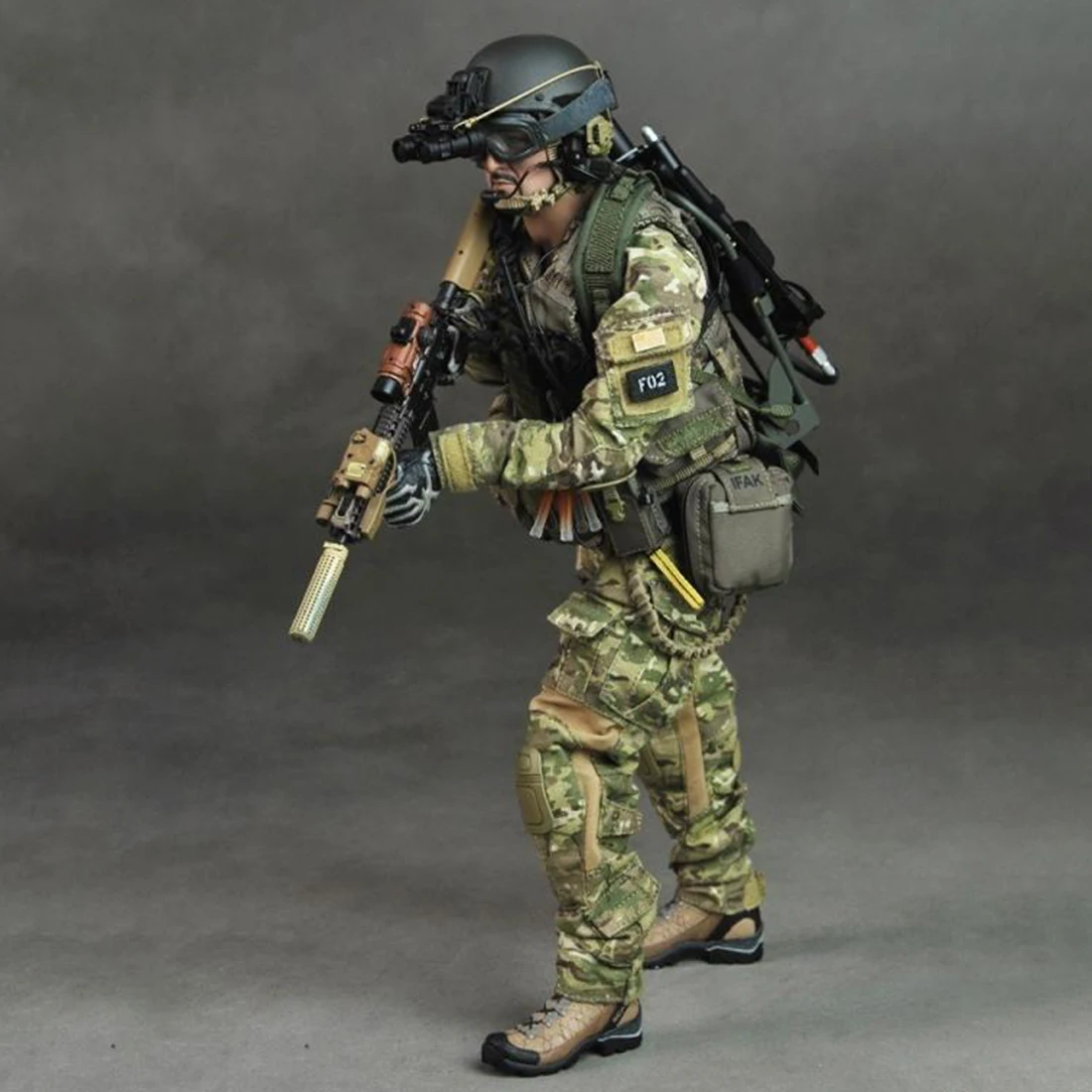 1/6 30 см средневековая модель солдата Реалистичная голова скульптура DIY подвижные армии США рейнджер Военная фигура - Цвет: 1