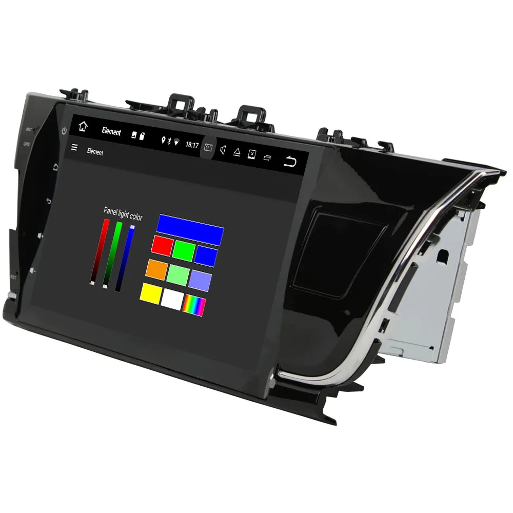 Klyde 10," ips 4G Android 9,0 Восьмиядерный 4 Гб ОЗУ 64 Гб ПЗУ DSP BT автомобильный DVD мультимедийный плеер радио для Toyota Corolla 2013