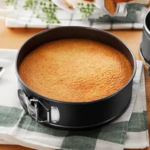 

3D Round Baking Mould Kitchen Dessert Cake Tools Mold 4 6 8 10 Inch Forms Pan For Pastry Professional Non-Stick Bakeware Set