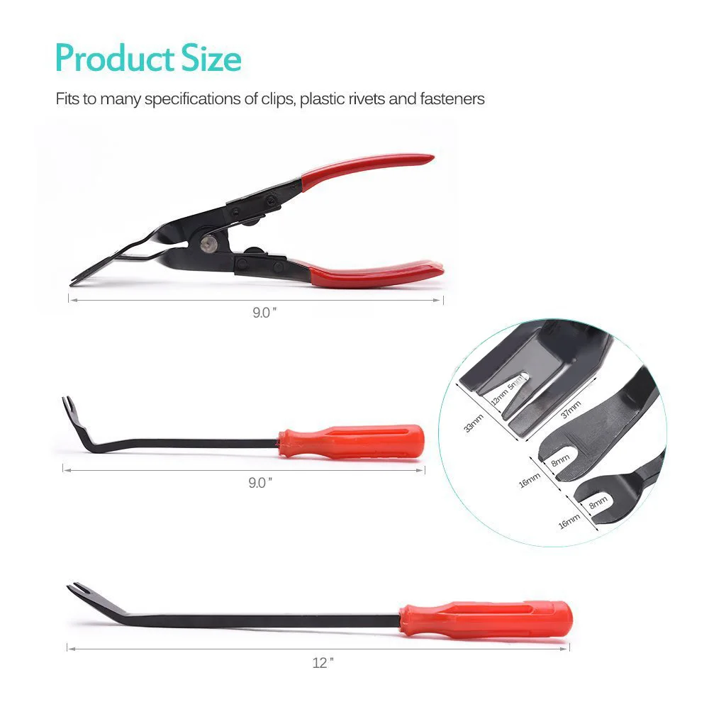 14 шт. набор автомобильный аудио инструмент для разборки аудио инструмент для обслуживания громкоговорителей инструменты для стайлинга автомобилей молдинги