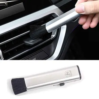 

Car Air-conditioning Outlet Cleaning Brush Air Outlet Vents Dusting Brush for Fiat Abarth 500 Punto Stilo Freemont Bravo