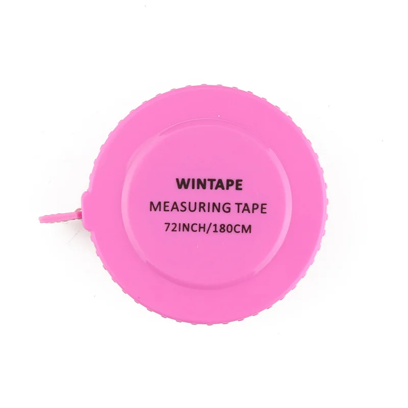 WIN TAPE Pink and White Cloth Bra Tape Measure, Easy to Measuring Cheast  Circumference and Body (Inches)