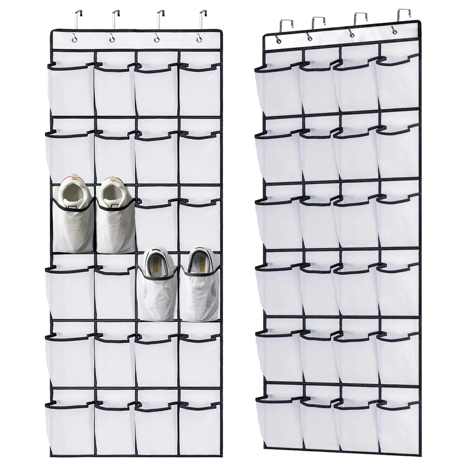 

AA Hanging Storage Bags, Split Box, Underwear Sock Key Sorting Large Capacity Cloth Door Holder