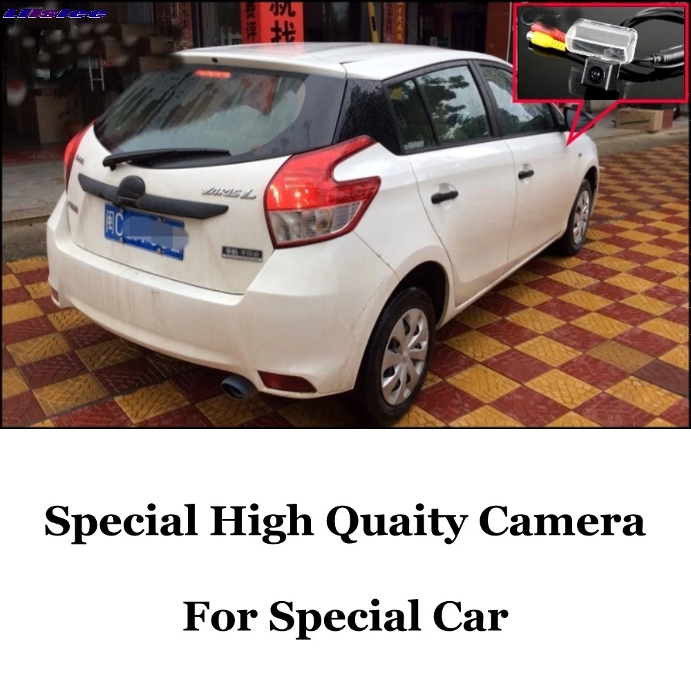 LiisLee Car Reversing image Camera For TOYOTA Vios Yaris L XP150 2013~2020 Night Vision HD WaterProof Rear View back CAM sdef