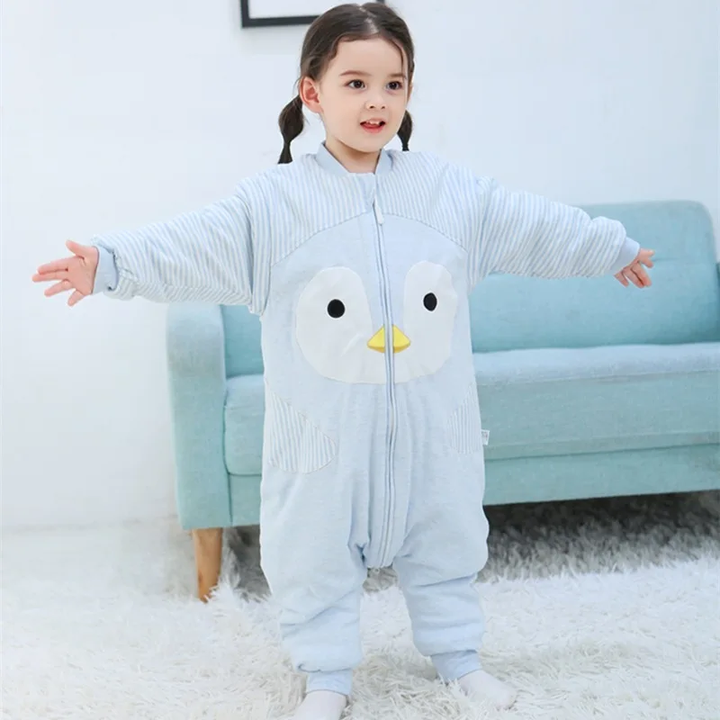 

Gigoteuse Bebe Baby clothes Legs Sleeping Bag 0-6Y Autumn Winter Warm Thick Sleep Sack Cartoon Sac de couchage Neonato Slaapzak