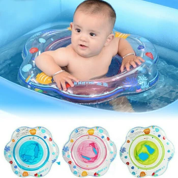 

Baby Toddler Swimming Seat Pool Float Inflatable Animal Printed Swimming Circle Floating Baby Seat Summer Party Aid Trainer Q30