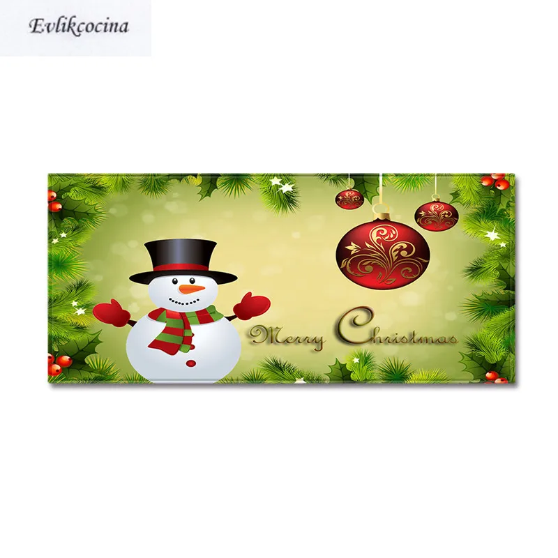 Счастье Санта Клаус Нескользящий Впитывающий Коврик для ванны коврик для гостиной спальни ковровое покрытие для пола Infantil