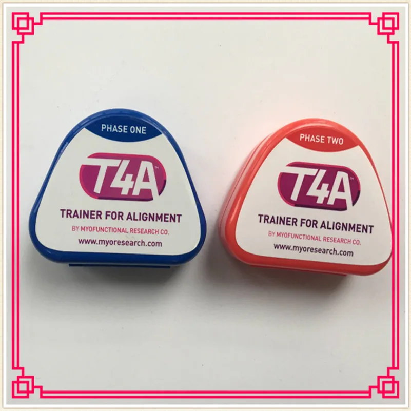 

Myobrace Orthodontic Trainer T4A/ Myobrace T4a trainer for orthodontic /Orthodontic Braces T4A red teeth trainer