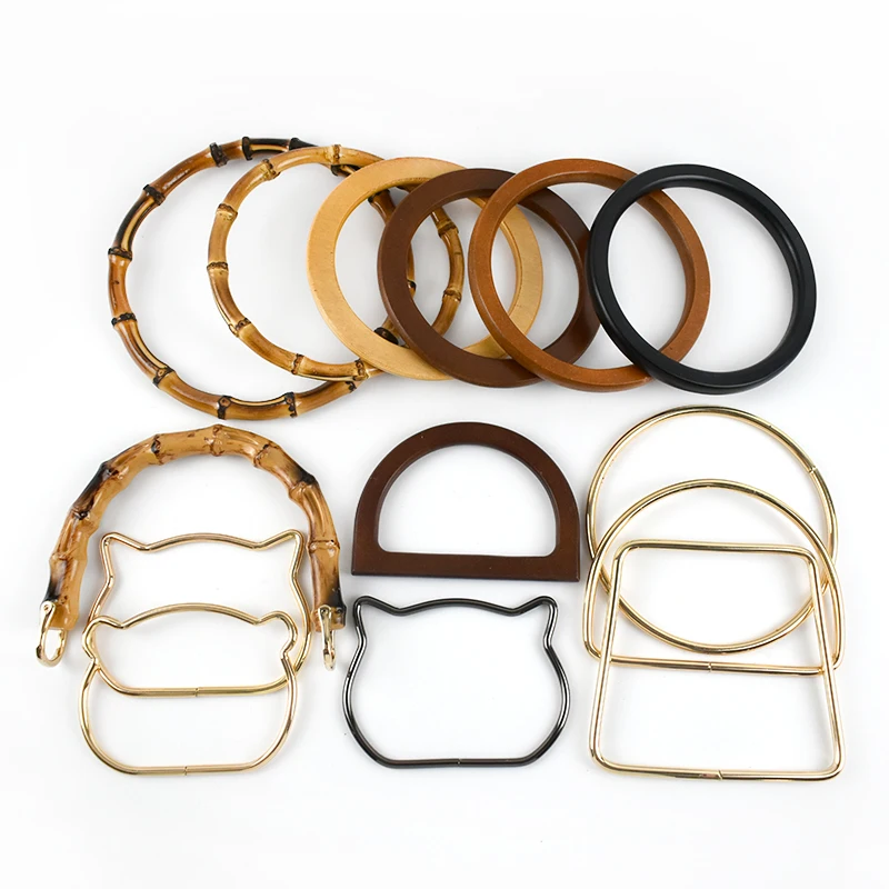 Poignée Ronde Sac à Main PH PandaHall Lot De 4 Poignées Rondes En Bois De Rechange Lisses Pour Poignées Rondes Remplacement Sac