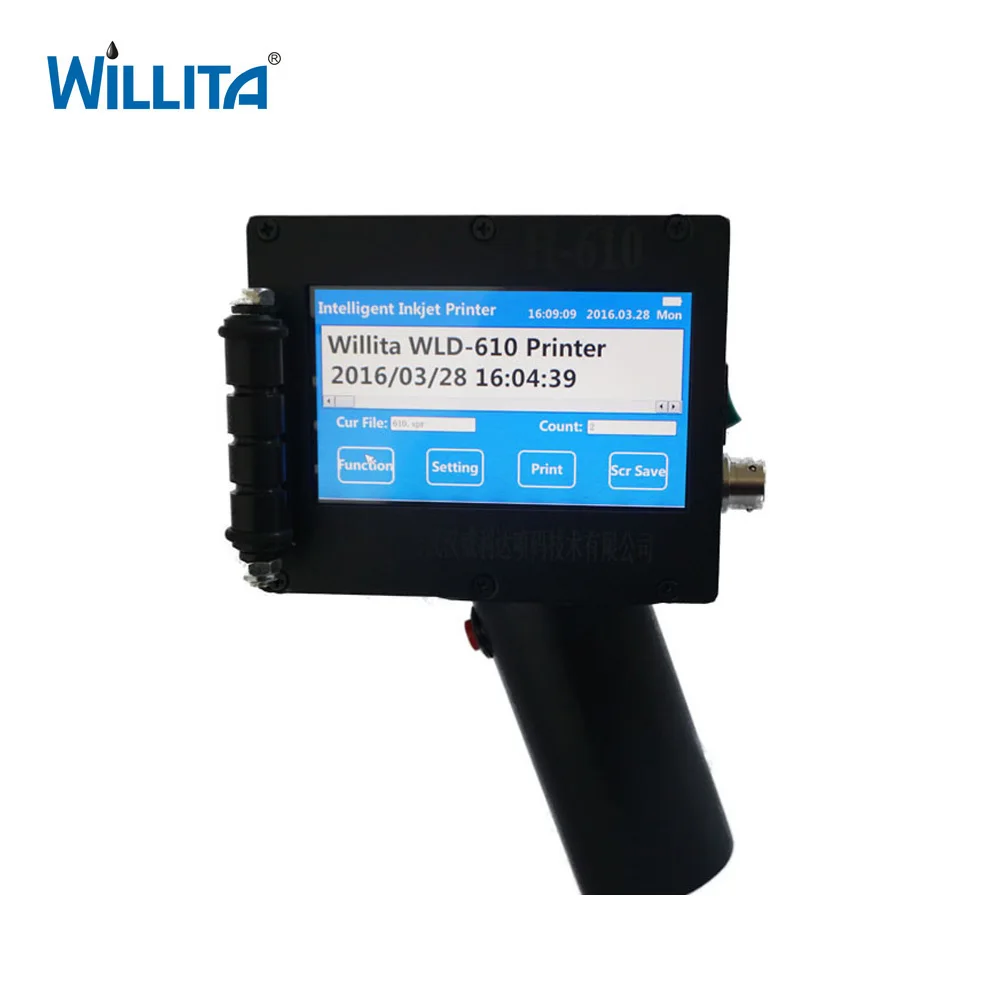 

Willita factory easy jet printer,hand jet printer,direct jet printer,handheld inkjet printer for egg