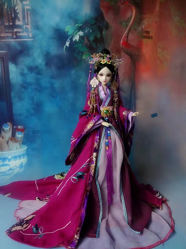 2019099 костюм кукла, кукла сделай сам, 30 см Восточная рифма, принцесса в том числе одежда Оригинальная кукла лимитированная коллекция - Цвет: 8