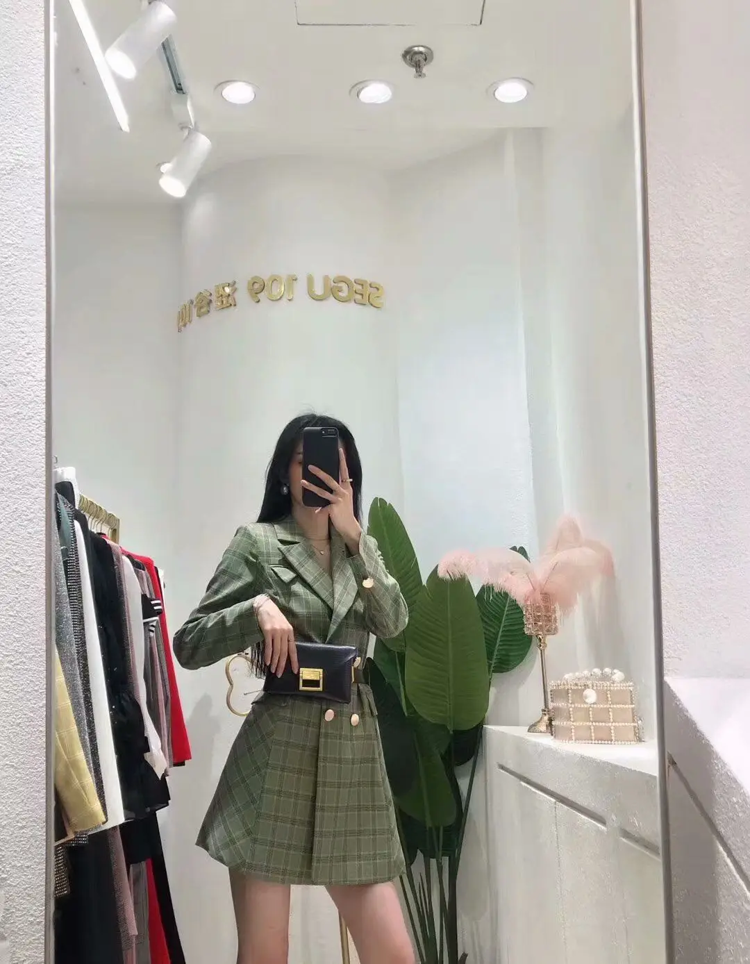 

2020 Spring Clothing New Style Origional Cabinet Quality High-End Fashion Dress Debutante Goddess-+ with Bag