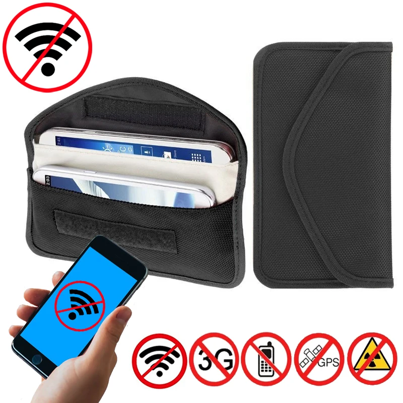 Signal Blocking Bag Faraday Bag Shield Cage Pouch Wallet Phone Case for Cell  Phone Privacy Protection and Car Key FOB - AliExpress