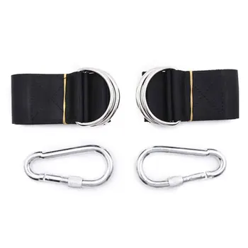 

Easy Install Hammock Attachment Non Slip Seat Chair Home Garden Extension Swing Rope Bandage Carabiner Tree Mount Hanging Strap
