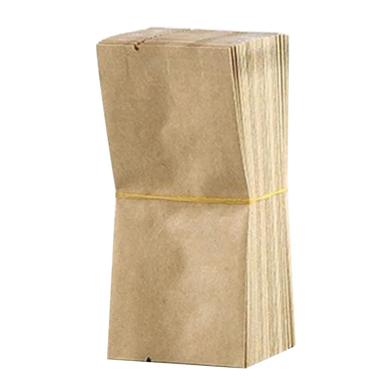 ABLA 50 шт крафт-бумажный пакет, винтажный маленький крафт-бумажный пакет для подарочных сумок, Водонепроницаемый конверт, подарочная упаковка, конфета, парфум 1