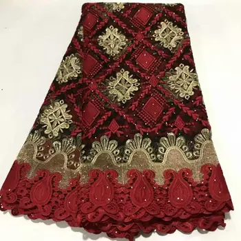 

French Tulle lace 2020 African Net Lace Fabric High Quality Elegant Nigerian Wedding Lace Fabrics Stones for Dancing skirt