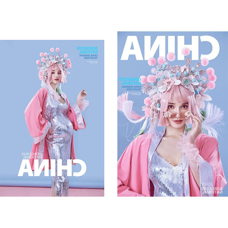 Китайский стиль студия беременным женщинам фон для фотосъемки одежда в китайском стиле для беременных женщин фото съемки мама одежда
