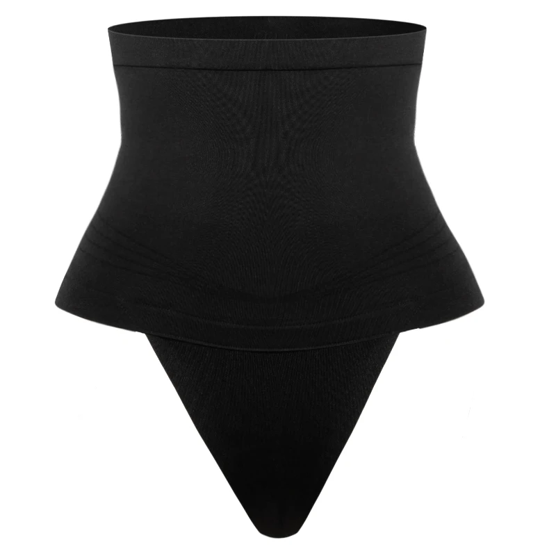 spanx underwear Women Thong Tummy Shaper Shaping Panty Seamless Underwear Waist Cincher Trainer Girdle Faja Shapewear G-string Briefs Plus Size strapless shapewear