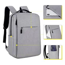 Противоугонный водонепроницаемый рюкзак для ноутбука с USB зарядкой, рюкзак для путешествий унисекс M0XB