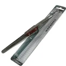 1 PK-119 T пинцет с прямым наконечником волоконный зажим для пайки ювелирных изделий деревянная ручка инструмент CORC