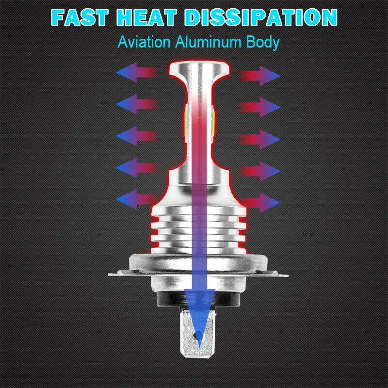 2 шт. H7 H3 светодиодный лампы Супер яркий 3570SMD Противотуманные фары автомобиля 12V 24V