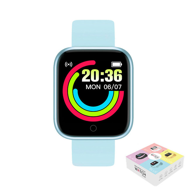 Y68 Smart Watch 8 Color 1.44 inch Screen Men Women Smartwatch Fashion Sports Smart band Fitpro Version Factory Wholesale