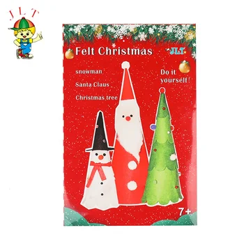 

2019 Christmas gift fabric ornament handmade Felt doll fashion christmas Sewing doll