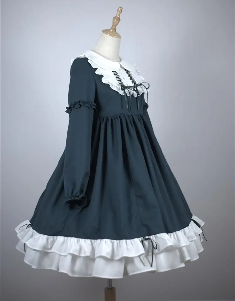 LISM Sweet Lolita Dress Vintage Printing Lace Angel Bowknot High Waist Victorian Kawaii Girl Gothic Op Cos Loli -Zentai shop online H5161fb5713344041a95d897d66e7c3bdR.jpg