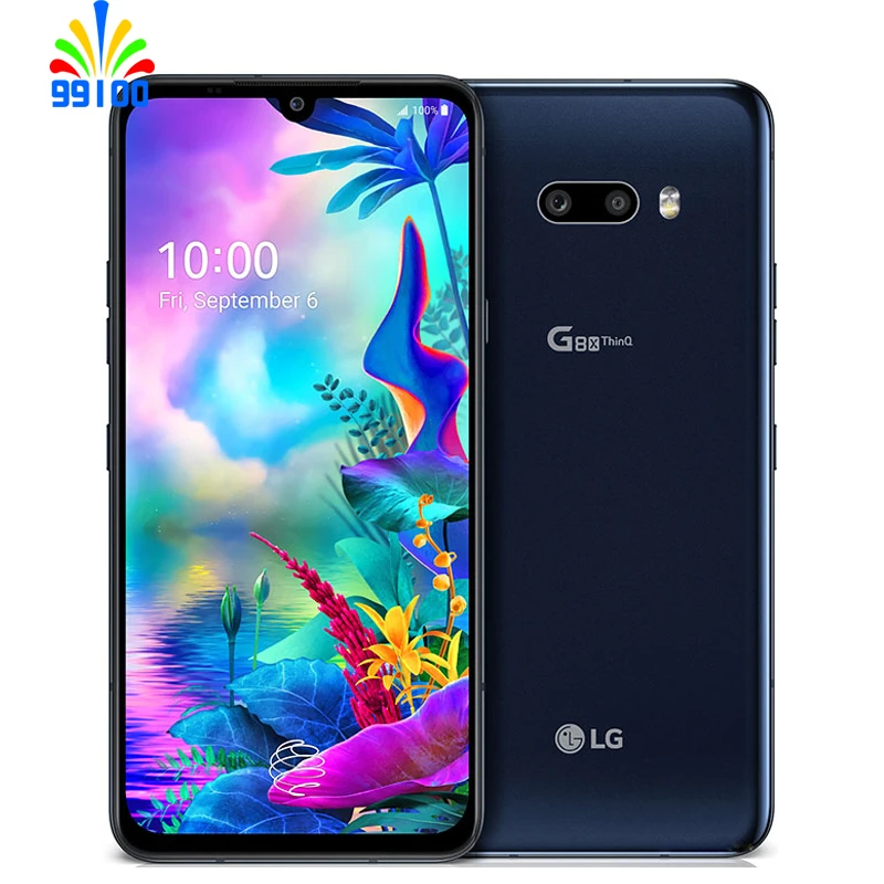 Unlocked Original Cellphone LG G8X ThinQ 6GB+128GB Qualcomm 855  6.4 Inch Full Screen Fast Charge (Without Polish) refurbished iphone