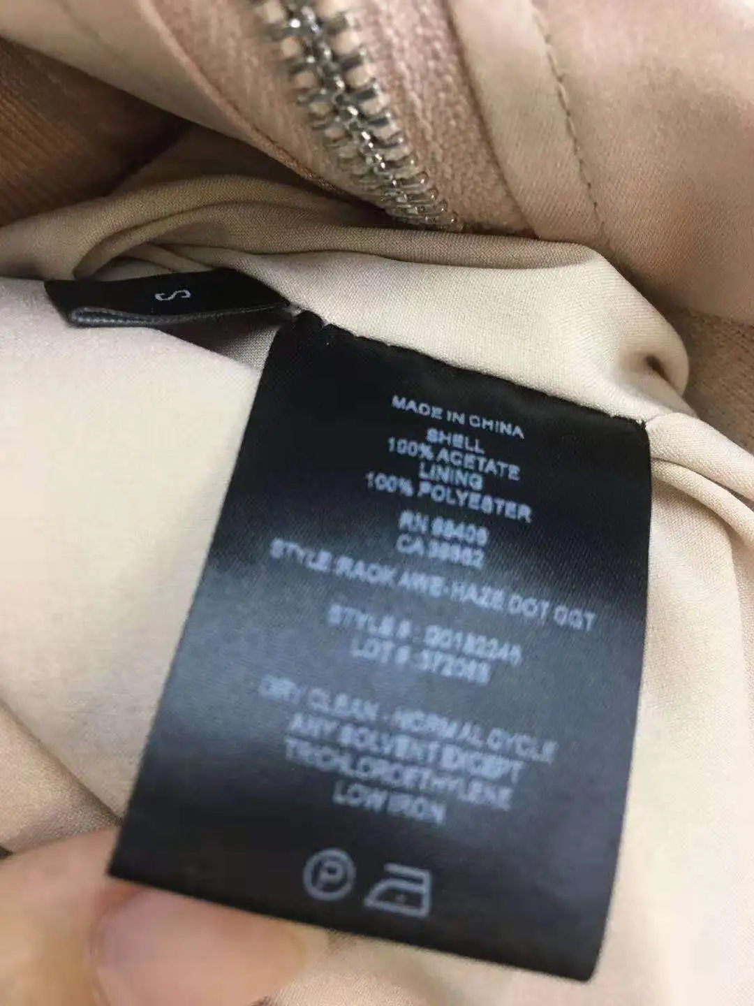 

19 New Style Solid Color Import Triacetate Fabric Simple Luster Good Europe And America Little Jacket Women's