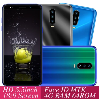 

S20 Global version 3G 5.5inch 4G RAM 64G ROM smartphones quad core 13MP android mobile phones face ID unlocked cheap celulares