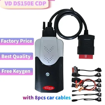 

Newest 2016.R0 keygen on cd vd ds150e cdp vd tcs cdp relays bluetooth for delphis cars/trucks obd2 diagnostic tool+8 car cables