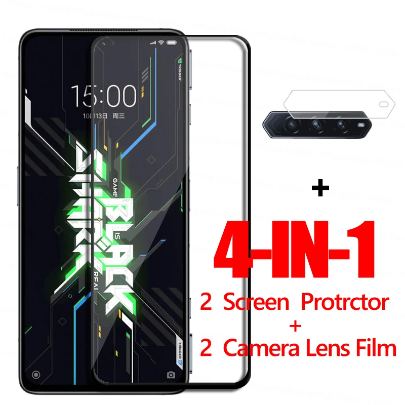 Для Xiaomi Black Shark 4S Pro Защитное стекло для экрана черная Закаленное Защитная пленка