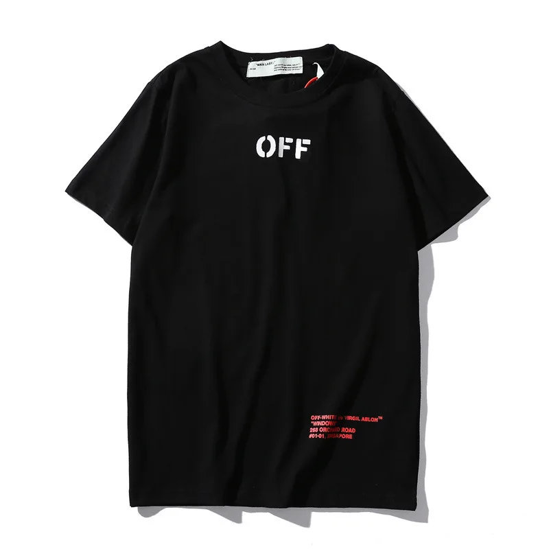Simple Red Arrowhead Short-sleeved Street Hip-hop Short-sleeved T-shirt for Men and Women