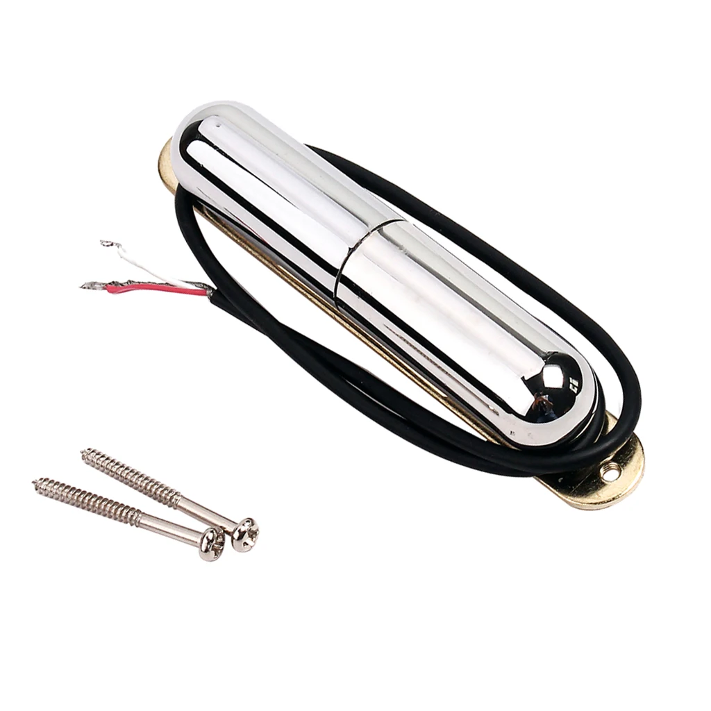 Guitar Sound Coil Lipstick Pickup High Quality Improve Music Perform Chrome