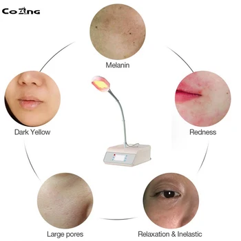 

2 Color LED Face Photon Red Light Therapy For Healthy Skin Rejuvenation Collagen, Anti Aging, Wrinkles, Scarring Korean Skin