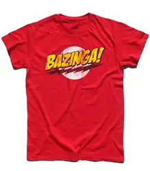 Мужская футболка Bazinga Antichizzato Sheldon Cooper The Theory Nerd style-показать оригинальное название