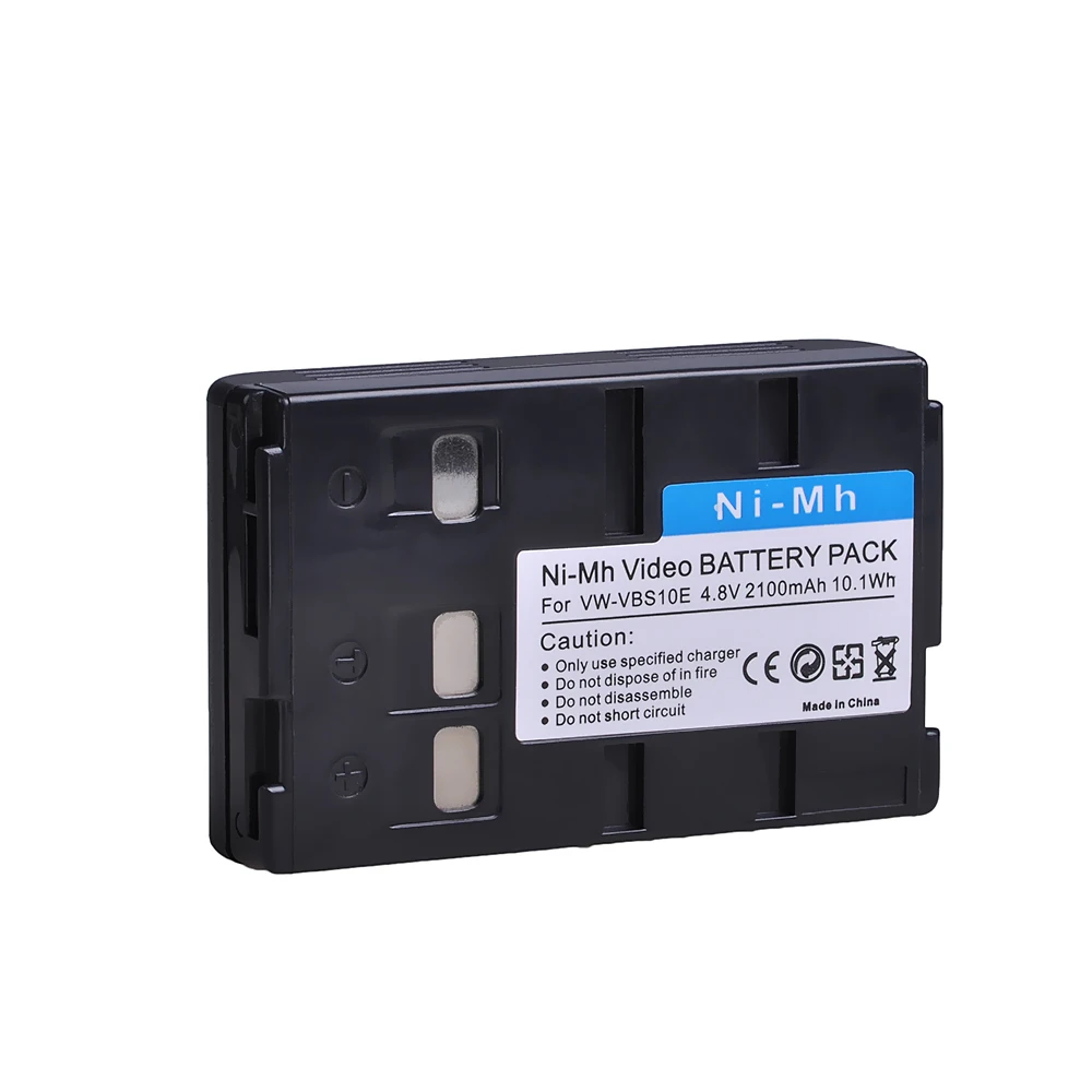 para HHR-V211 VSB0200 P-V211 VW-VBS10E Panasonic NV-X100, NV-VX9, NV-VX7A