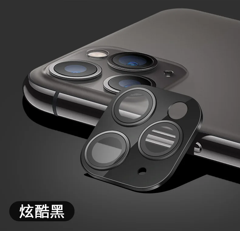 Роскошная защита для объектива камеры замена секунд iPhone 11 Pro Max наклейка pro max
