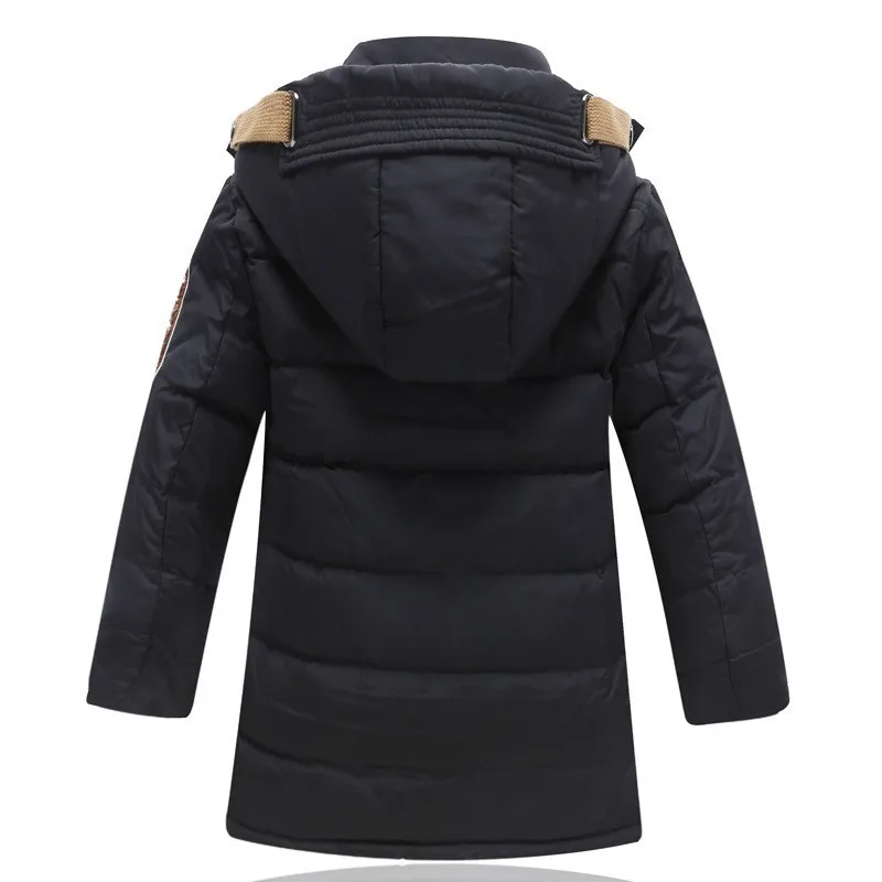 Fashion Winter Duck Down Jacket for Big Boy Children Wear parka Garments Clothes Thicken hooded Feather Coat clothing 6-16Y