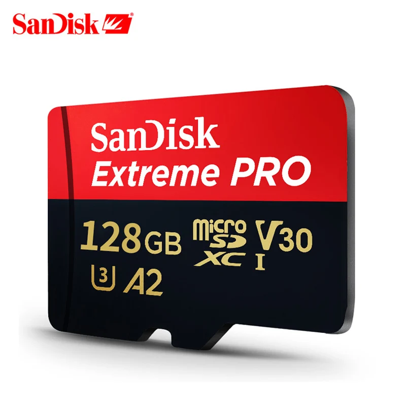 SanDisk Extreme Pro карта памяти micro SD класс 10 16 ГБ 64 128 32 ГБ|Карты памяти| |