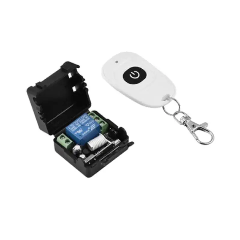 

DC12V 10A Relay 1 Channel Wireless RF Remote Control Switch Transmitter 315mhz