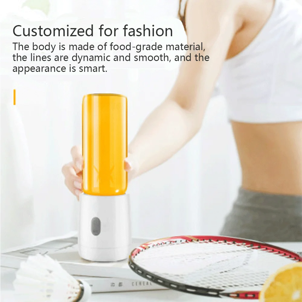 

Portable mini 6 Blades Blender juicer Electric Mixer Mini USB Rechargeable 400ml Blenders Fruit Extractor Food Maker Smoothie