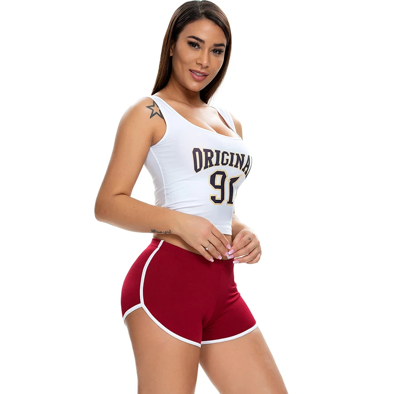 Running Stretch Sports Shorts Sexy High Cut Biker Shorts Micro Short Pole Dance Night Clubwear Bermuda Feminina Fitness Shorts