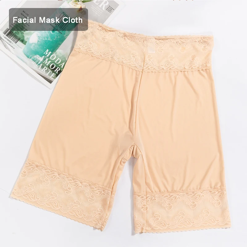 Plus Size Safety Shorts Lace Thin Ice Silk Modal Anti Chafing Thigh Women's Boxer Underwear Shorts Under Skirt safety shorts,women shorts underwear