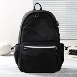 Мужской рюкзак, повседневный простой компьютерный рюкзак, Холщовая Сумка для колледжа