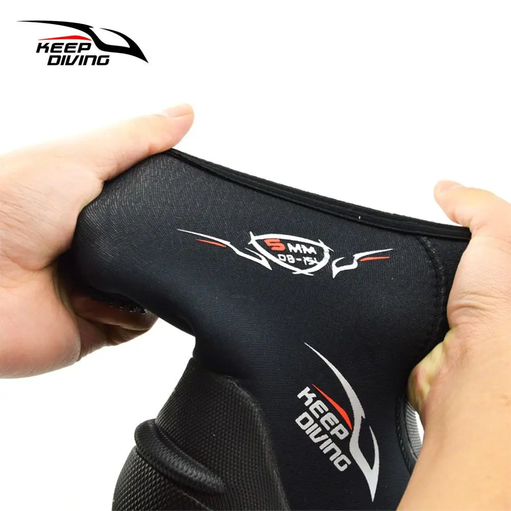 5MM Neoprene scuba diving boots Water Shoes Vulcanization Winter Cold Proof High Upper Warm Fins Spearfishing Shoes water shoes aqua shoes diving shoes