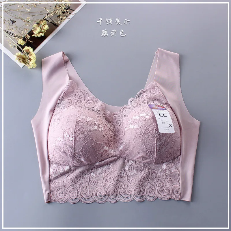 Sexy Lace Underwear Bras for Women Lingerie Crop Top BH Plus Size