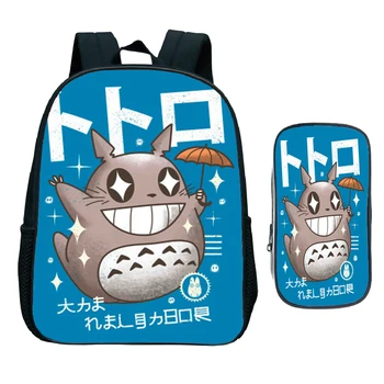 

Kawaii Animal Totoro Backpack for Ttenger Boys Girls Children School Bags Student Raccoon Bookbag Kids Toddler Backpacks Gift
