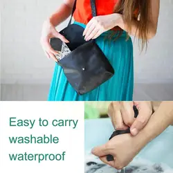 1pc Color Random New Reusable Panty Liner Cloth Waterproof Pad Washable Napkin Cotton Pads Period Menstrual Pad Women Sanit V8B8
